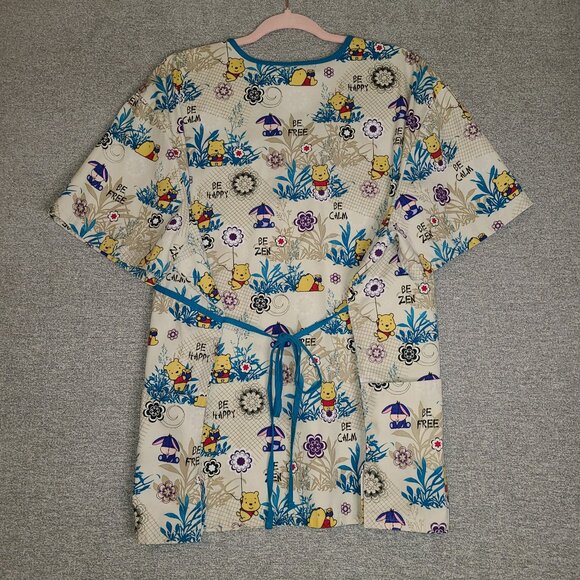 DISNEY BABY Pooh and Eeyore Scrub Top Size 3X - Picture 2 of 6